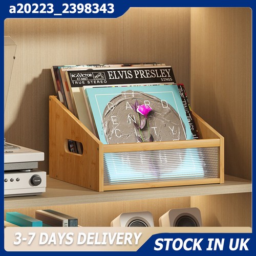 Vinyl record storage box - record,