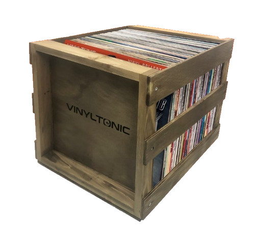 Record storage box case - box,