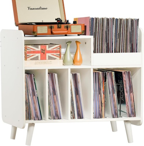 White uoders record player - white,